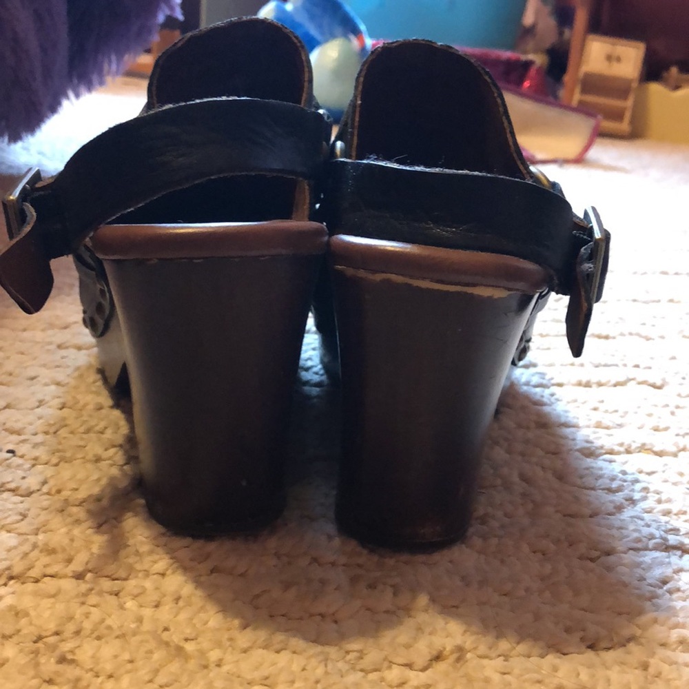 Platform Slingback Clogs - image 3